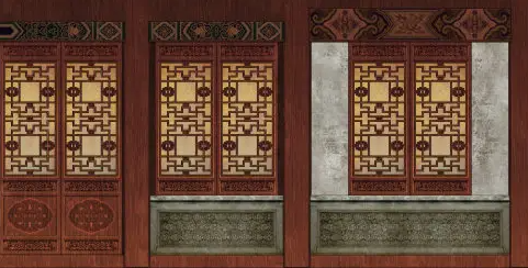 十堰隔扇槛窗的基本构造和饰件